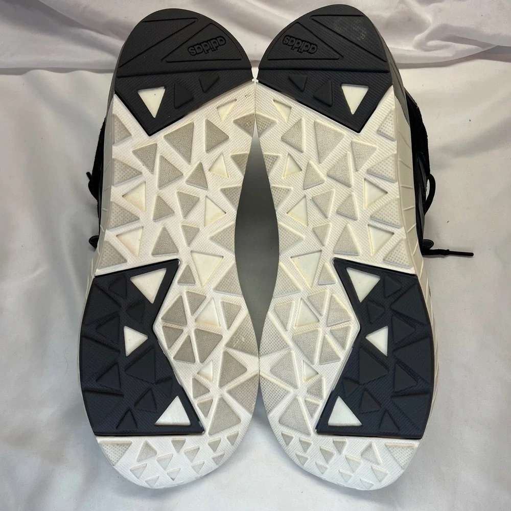 Adidas Questar Strike Mens Running Shoes Black White‎ Cloudfoam F97653 Size 13
